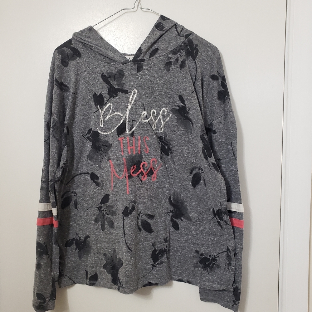 Maurices ladies top, bless this mess, large
